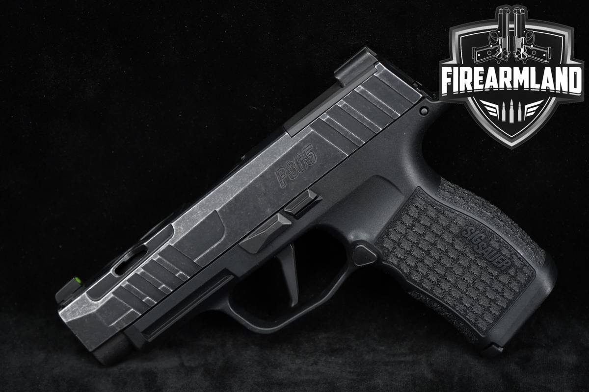 Sig Sauer P365XL Spectre Custom Works 9mm 3.7" Distressed P365-XL +2 MAGS
