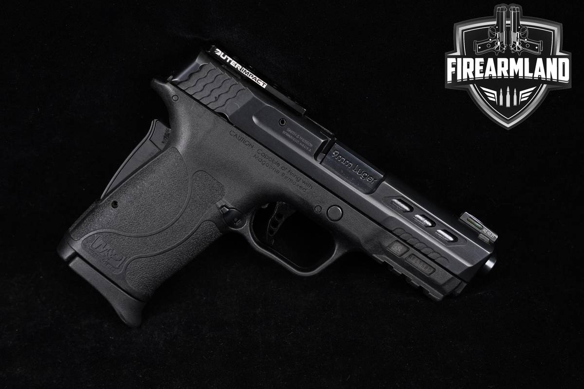 Smith & Wesson S&W M&P9 Shield EZ Performance Center Ported TS Pistol M&P