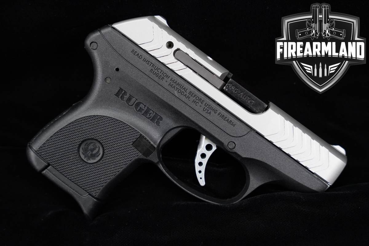 Ruger LCP 380ACP 2.75" Two-Tone Stainless +2 MAGS, ORIG BOX & HOLSTER