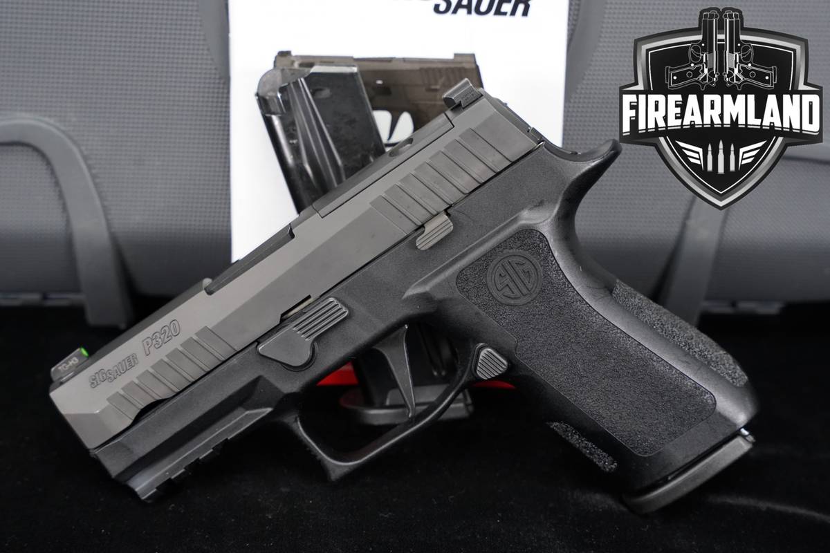 Sig Sauer P320 Compact PRO 9mm 3.9" Optic Ready +2 MAGS & ORIG CASE