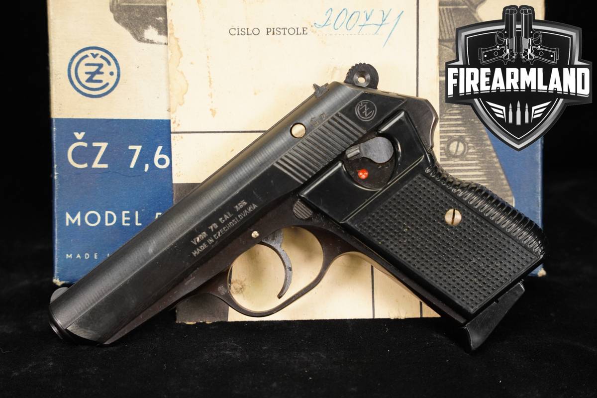 1979 CZ Vz 70 32 ACP 3.8" Blued DA/SA VZ70 +BOX