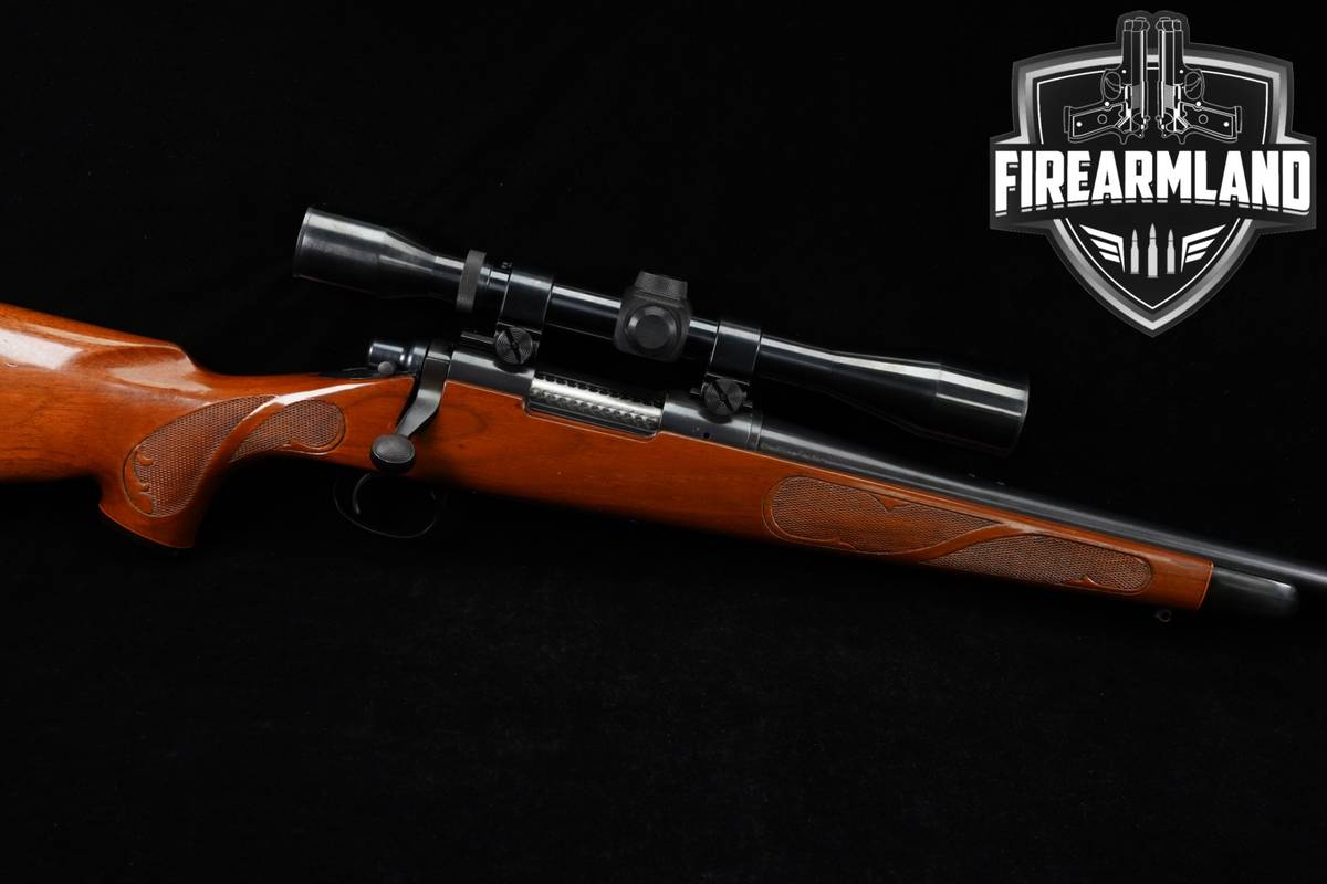 Remington Model 700 BDL 17 Rem 24" Blued & Walnut Monte Carlo +OPTIC