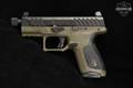 Beretta APX A1 Compact Tactical 9mm Luger Two-Tone Black & OD Green in Very Good Condition Image 3