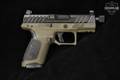 Beretta APX A1 Compact Tactical 9mm Luger Two-Tone Black & OD Green in Very Good Condition Image 4
