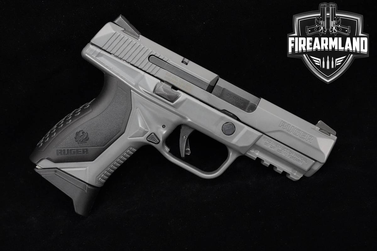Ruger American Pro Compact 45 ACP 3.75" Gray Ruger American Pro-Compact