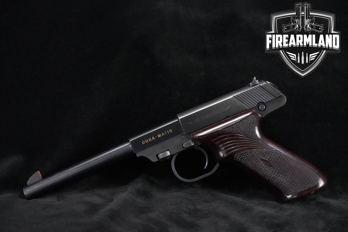 1956 High Standard Model 101 DURA-MATIC 22LR 6.5" Blued High Standard M-101