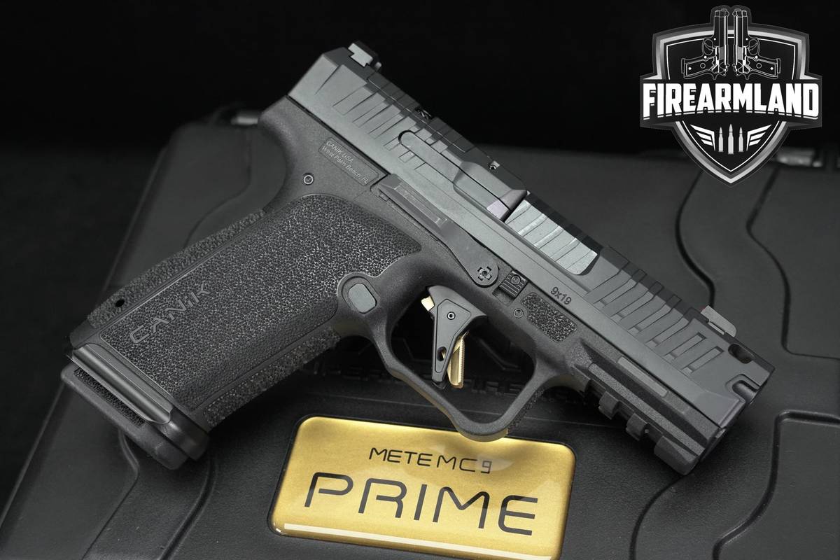 CARRY-KIT Canik METE MC9 Prime 9mm 3.64 Pistol +5 MAGS, ORIG CASE & HOLSTER