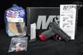 Smith & Wesson (S&W) M&P9 Shield No Thumb Safety 9mm Luger Black in Very Good Condition Image 2