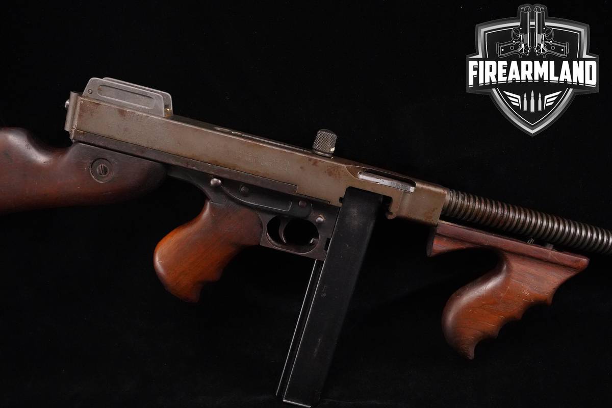 1970's Auto Ordnance Thompson Model 1927A1 45-ACP 16" 1927-A1 +3 MAGS