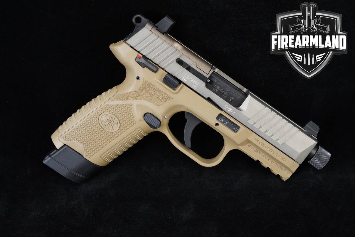 FN 502 Tactical 22LR Two-Tone FN FN502 FN-502 Tactical +2 MAGS & ORIG CASE