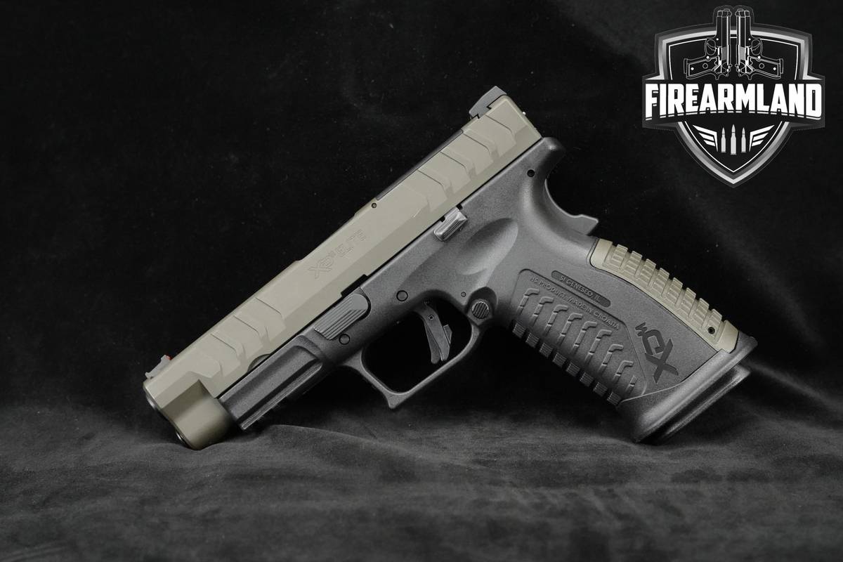 Springfield Armory XDM Elite 10mm Black/OD Green Springfield XDM +4 MAGS