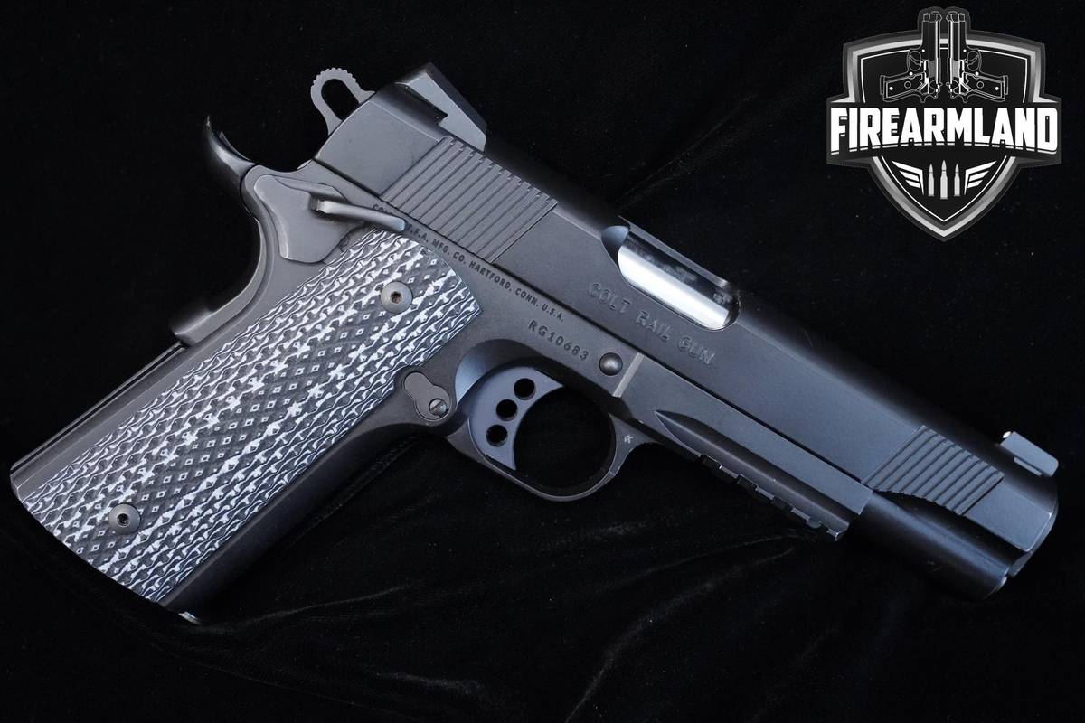 Colt Rail Gun Government Model 45 ACP 1911 5" Colt-Rail Gun 1911
