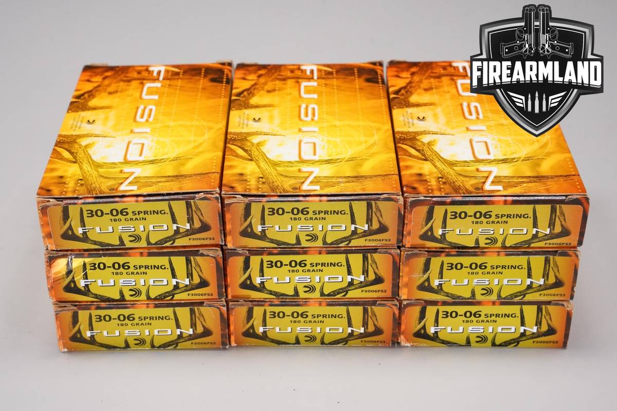 FUSION 30-06 180 grain Ammo 30-06 Ammunition 180 ROUNDS