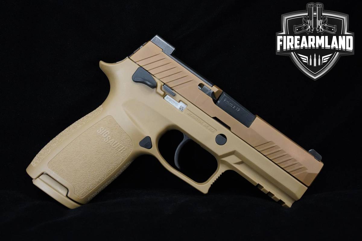 Sig Sauer P320 M18 9mm 3.9" Coyote Sig-Sauer P320 M18 SIG P320 +ORIG CASE