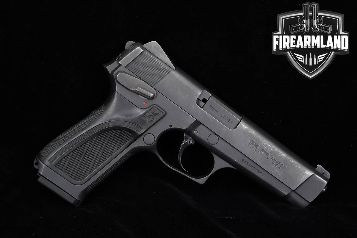Browning BDM Double-Model 9mm 4.72" Blued DA/SA
