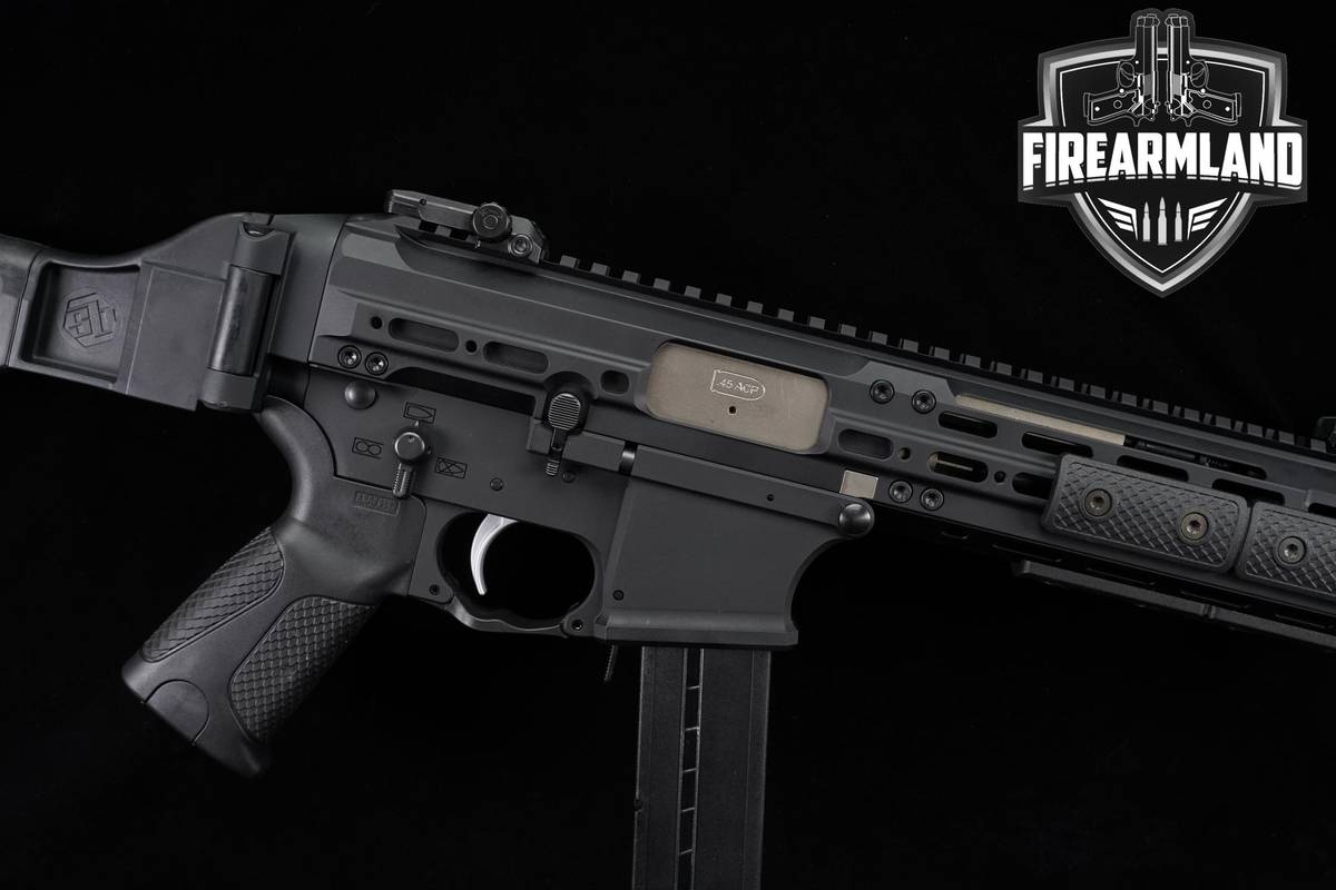 LWRC SMG-45 Pistol 45ACP 8.5" H&K-Style UMP PDW Suppressor-Ready +2 MAGS