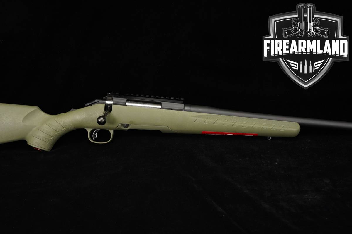 Ruger American Rifle Predator 223 Rem 22" Black & Green THREADED
