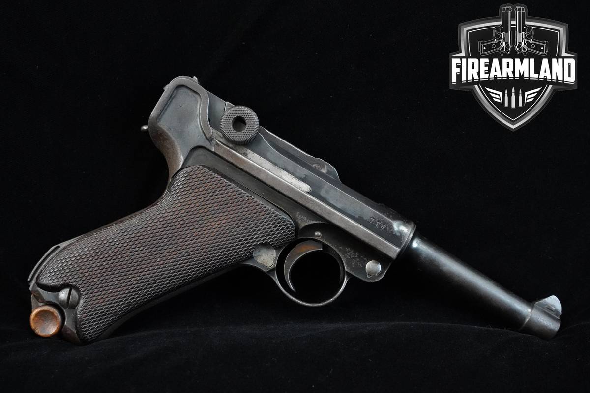 ANTIQUE WW1 1915 DWM P.08 Luger 9mm 4" Blued WWI DWM P08 P-08 Luger