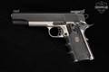 Springfield Armory 1911 Range Officer 9mm Luger Two-Tone Black & Silver in Very Good Condition Image 3