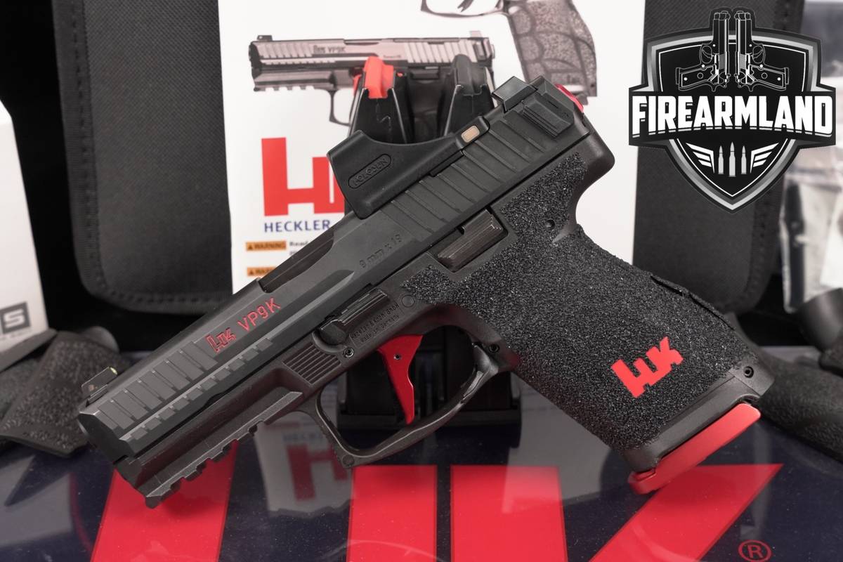 Heckler & Koch VP9 A1 Optics-Ready 9mm H&K VP-9 VP9A1 +3 MAGS, ORIG CASE