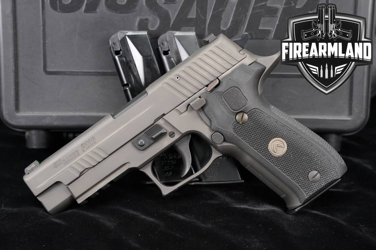 Sig Sauer P226 Legion 40S&W P 226 4.4" SRT Trigger +3 MAGS, ORIG CASE