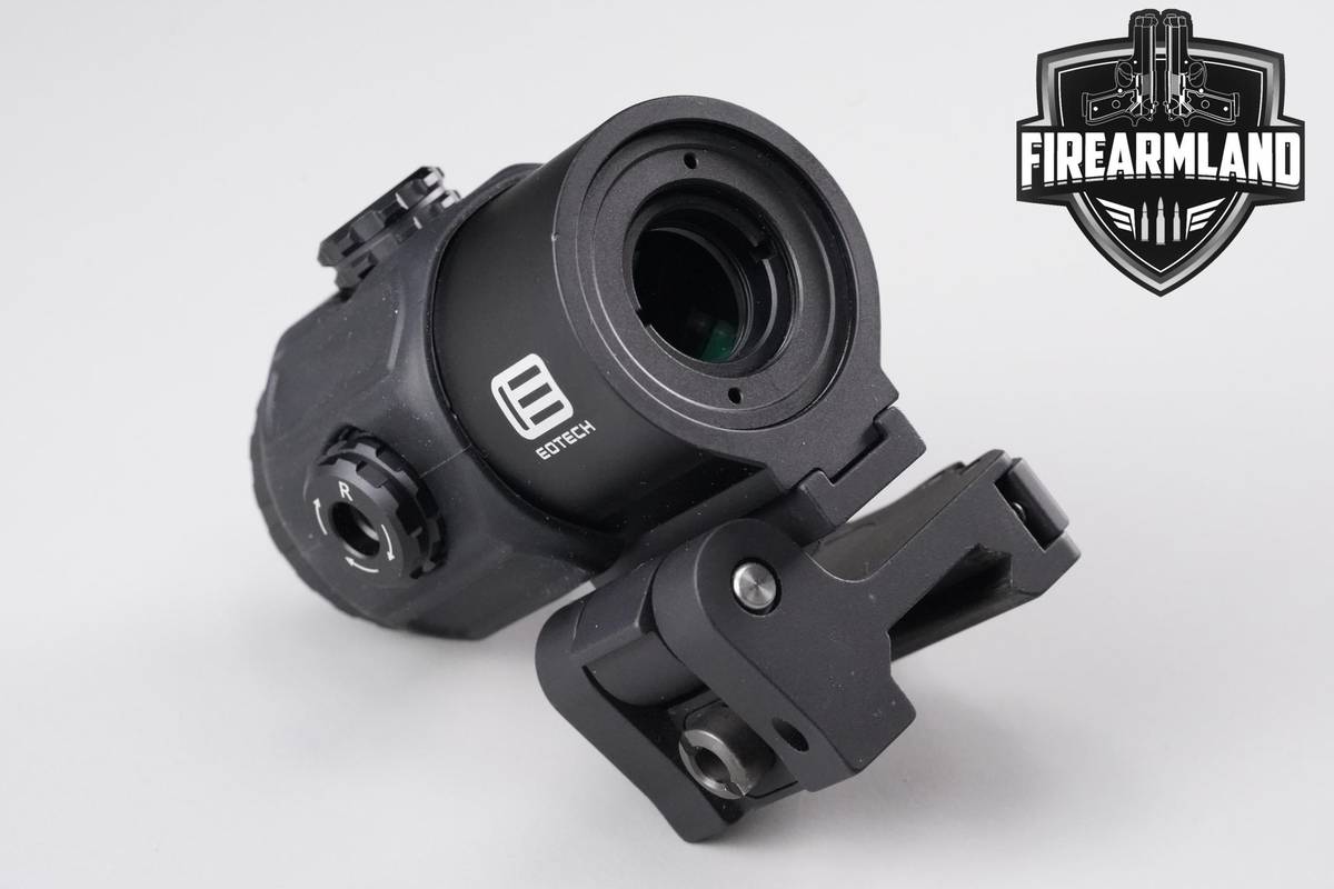 EOTECH G43-STS Flip to Side Mount EOTECH MAGNAFIER +ORIG CASE & OPTIC