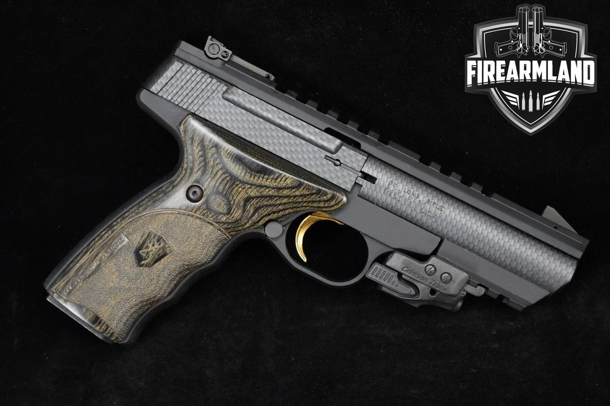 RARE Browning Buck Mark Black Label Carbon Fiber 22LR 4" Browning-Buck-Mark