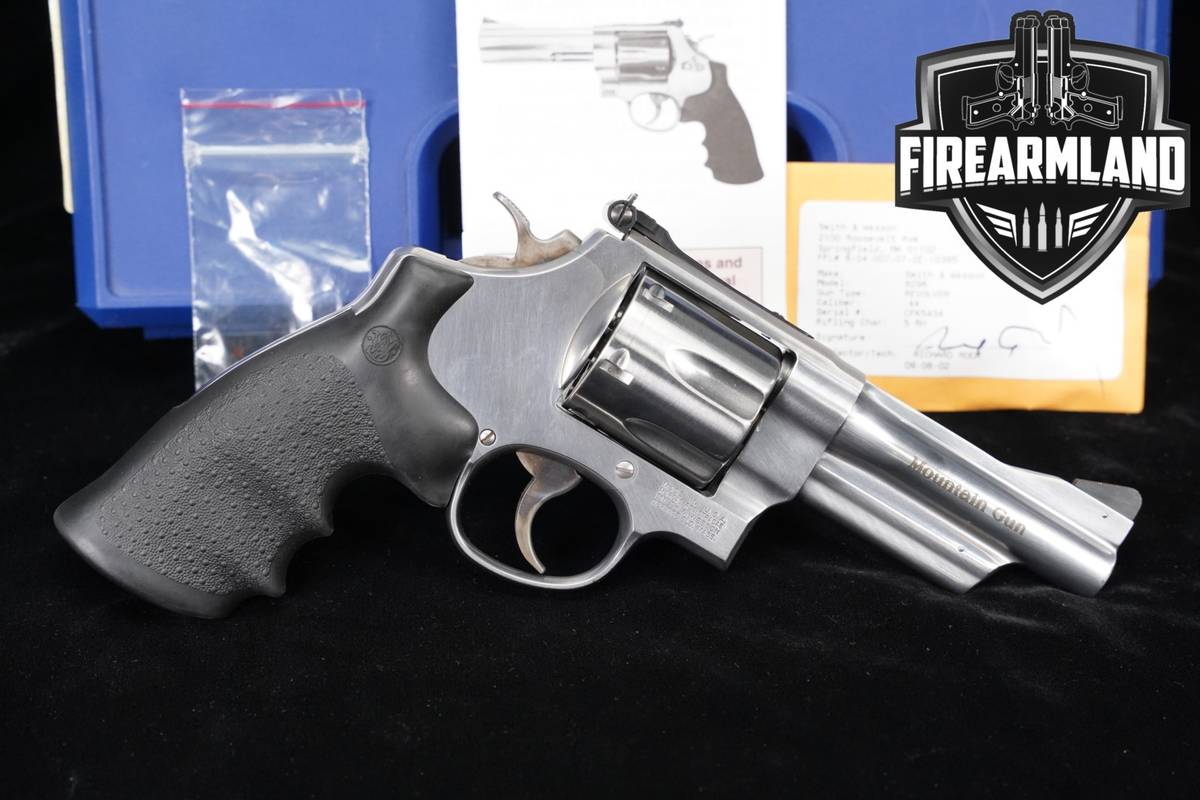 Smith & Wesson S&W Model 629-6 Mountain Gun 44 Magnum 4" +ORIG CASE