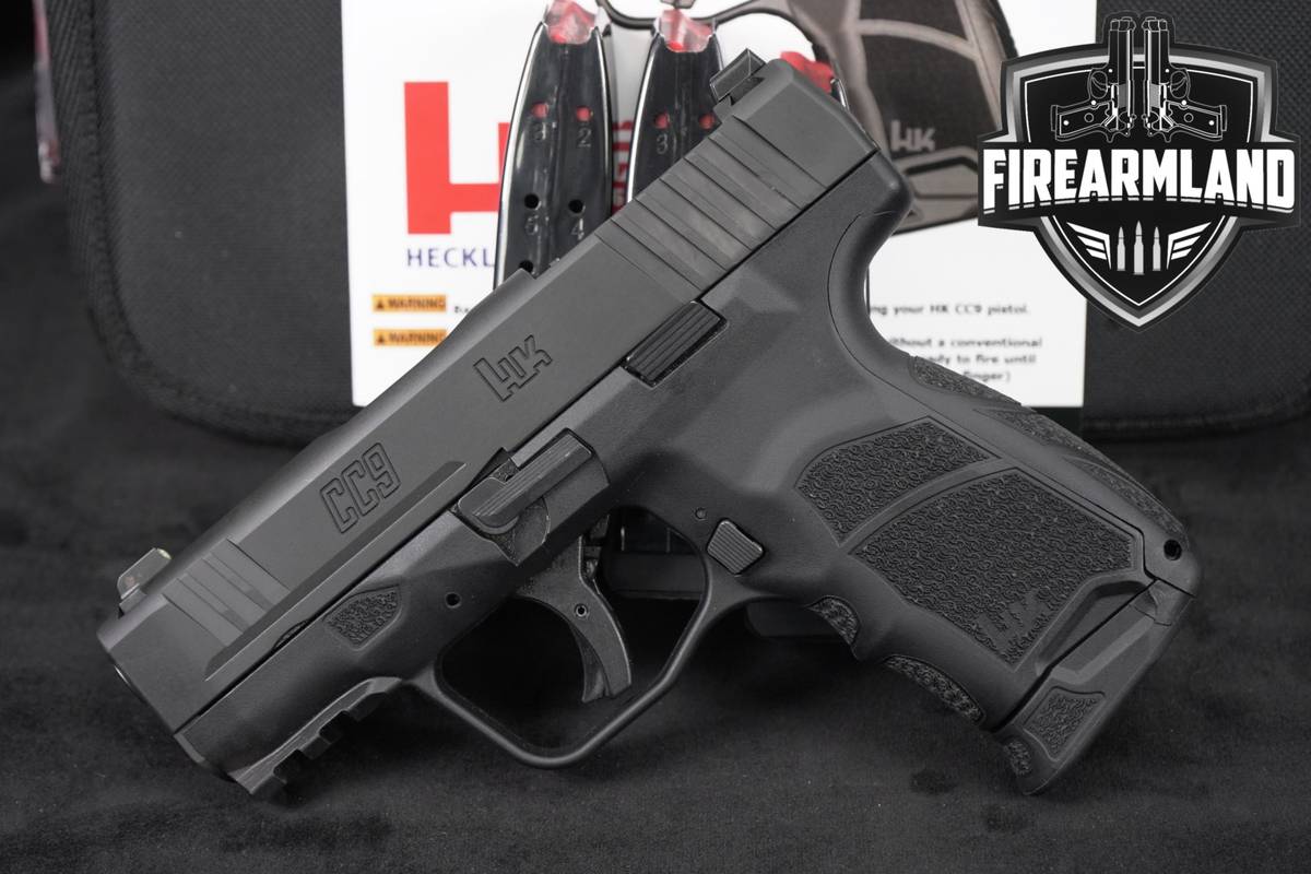 Heckler & Koch CC9 9mm Optics-Ready 3.32" H&K CC 9 +4 MAGS & ORIG BOX