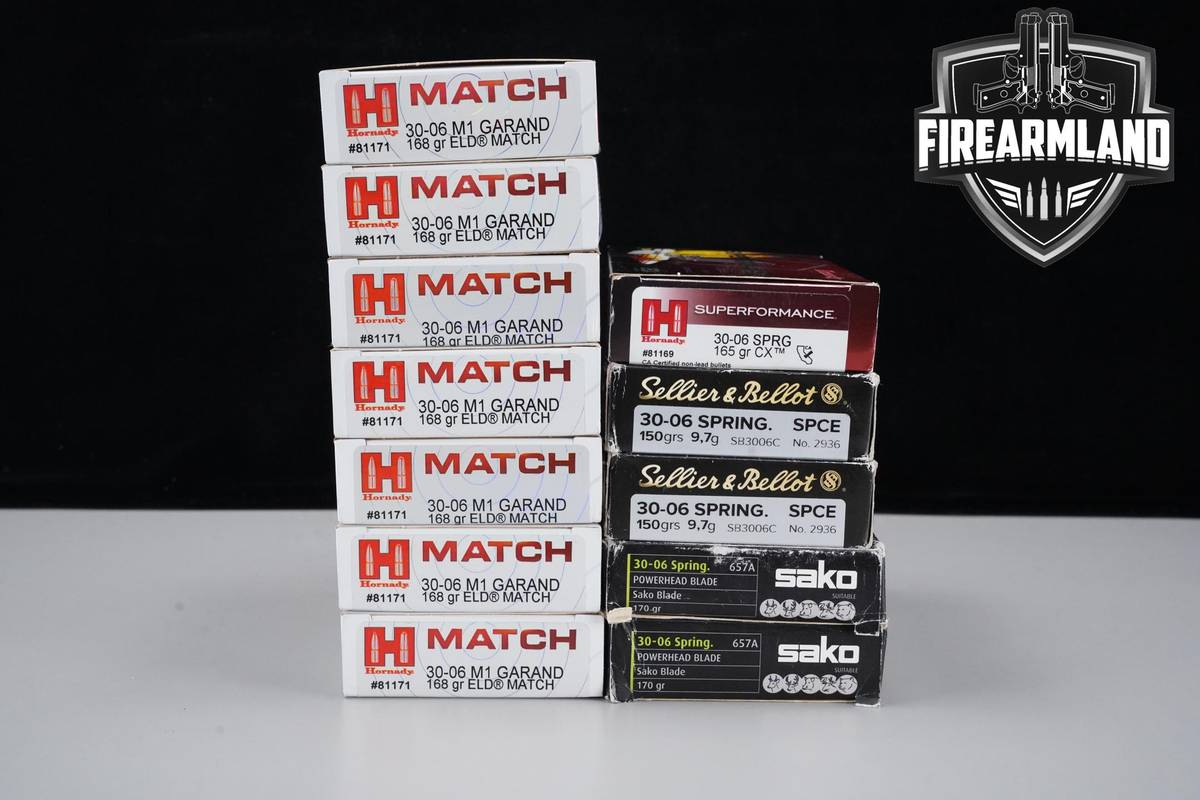 240 RDS! 30-06 Springfield Ammo 3006