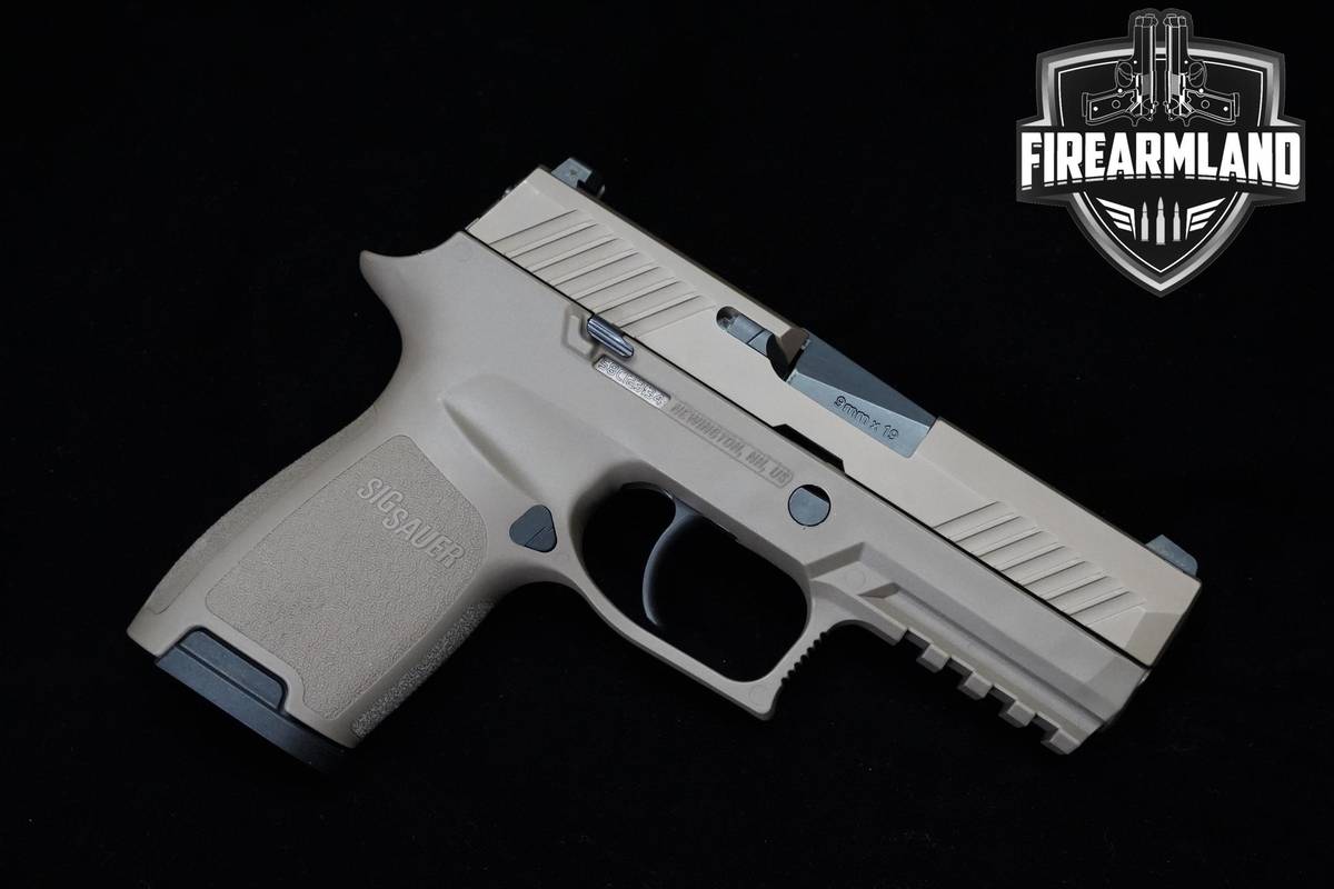 Sig Sauer P320 Compact FDE 9mm 3.9" Coyote Sig-Sauer P320 2MAGS & ORIG CASE