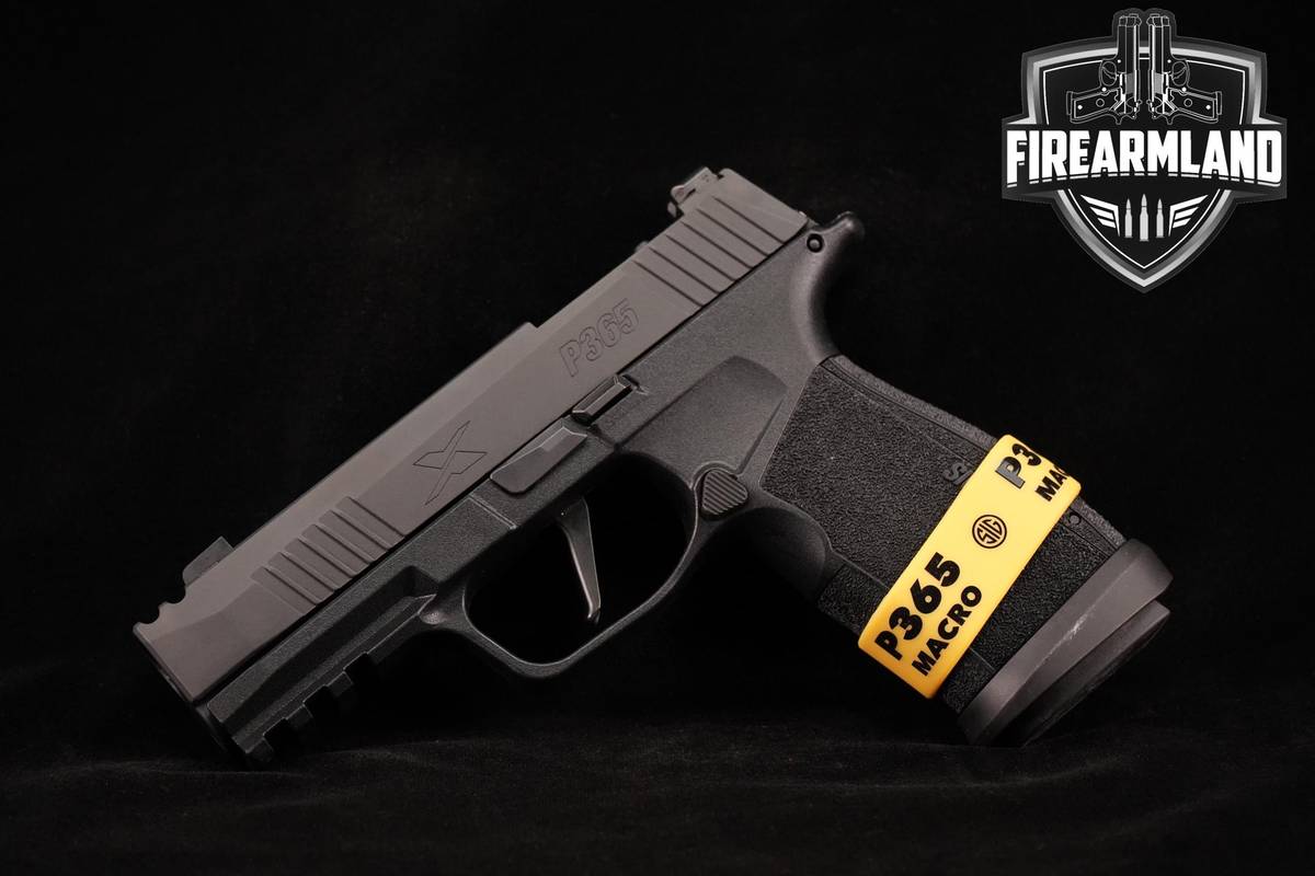 Sig Sauer P365 X-Macro Comp 9mm 3.1" Nitron Series P365X 2 MAGS & ORIG CASE