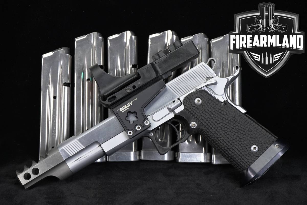 Briley El Presidente STI Intl 2011 38 Super 5 Match Pistol +7 MAGS & OPTIC
