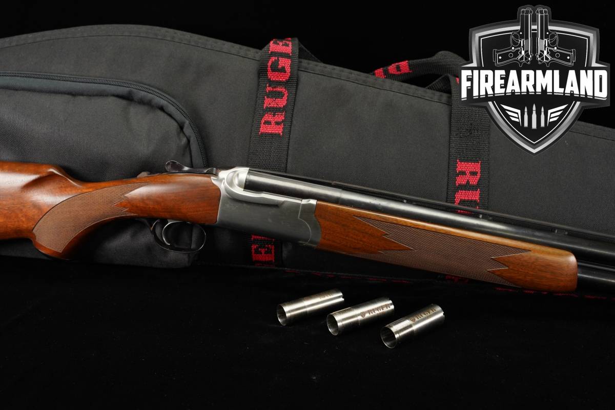2006 Ruger Red Label 12-Gauge 28" Two-Tone Blued & Stainless O/U +CASE