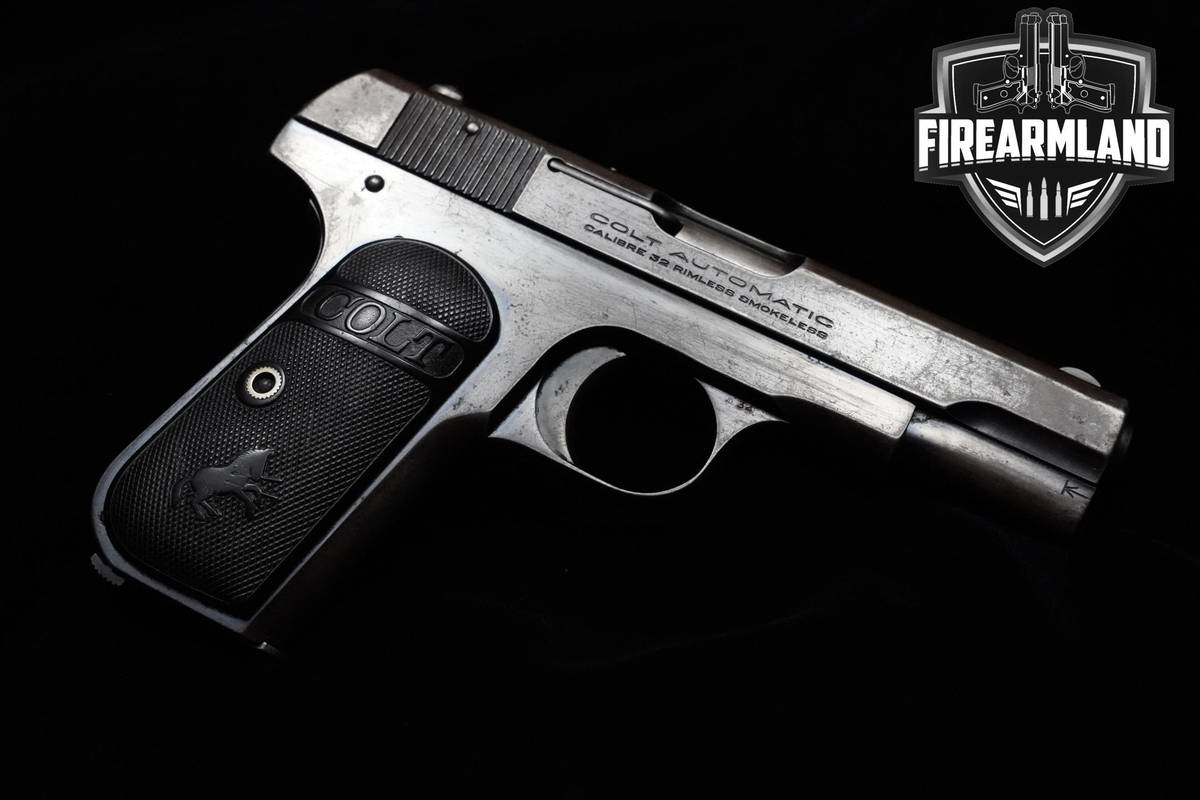 1921 Colt Model 1903 Pocket Hammerless 3.75" Colt 1903 M1903 Automatic