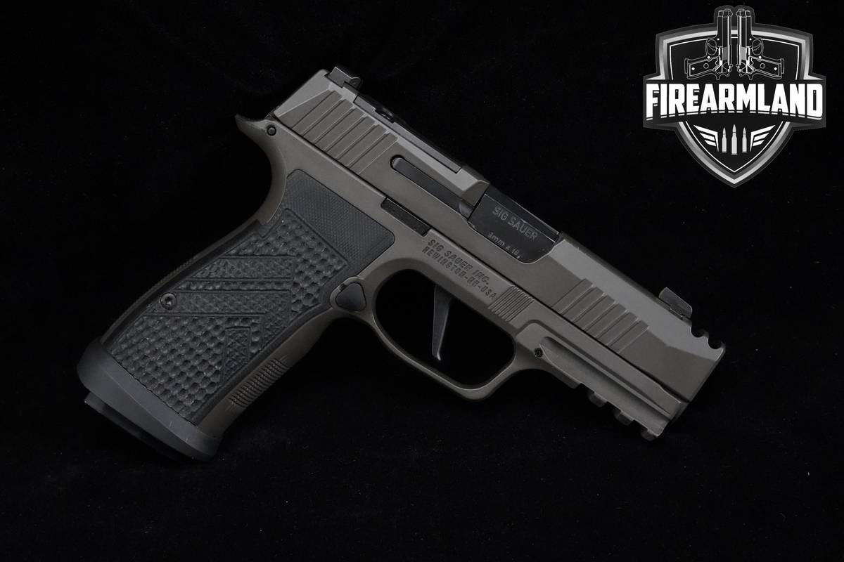 Sig Sauer P365 AXG Legion 9mm 3.1" Legion Gray P-365 +ORIG CASE