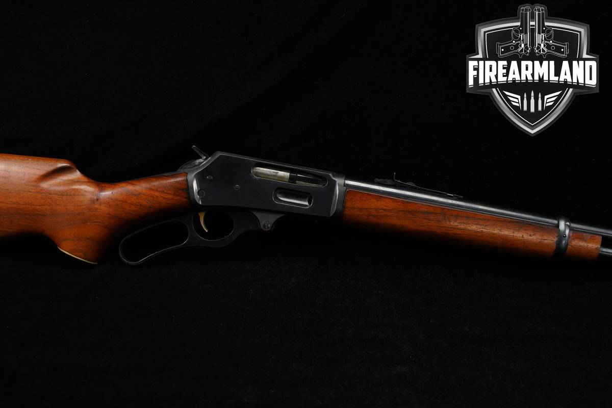 VINTAGE 1975 Marlin Model 336 35 Remington 20" Blued & Wood JM STAMPED