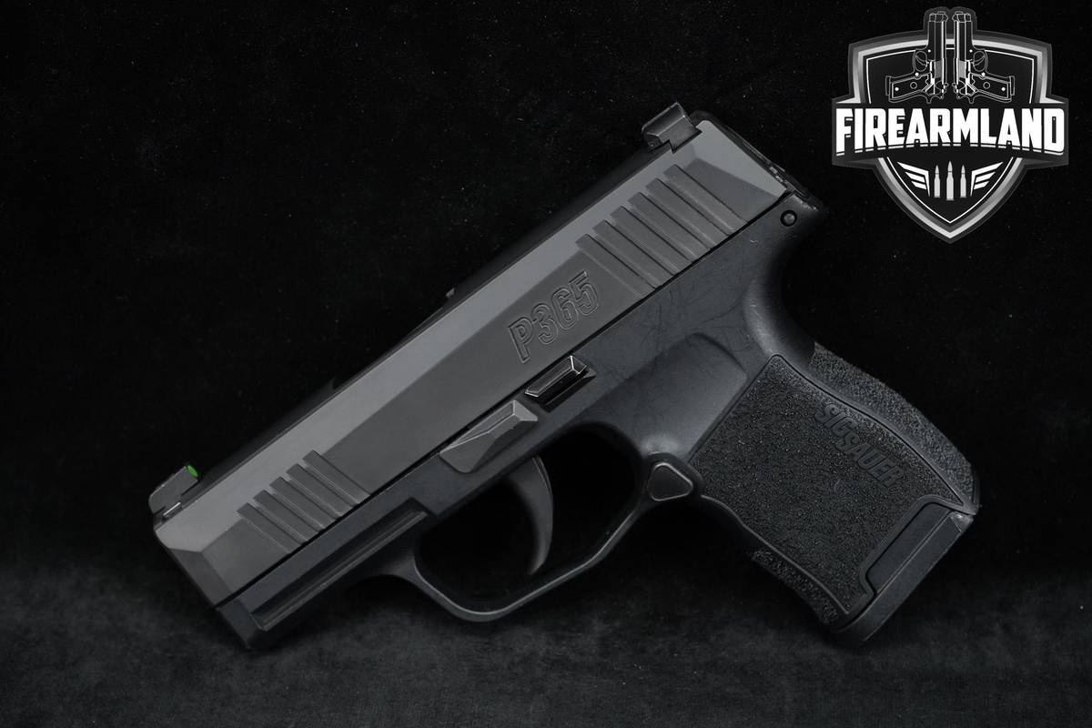 Sig P365 Nitron Micro-Compact 9mm 2MAGS & ORIG CASE