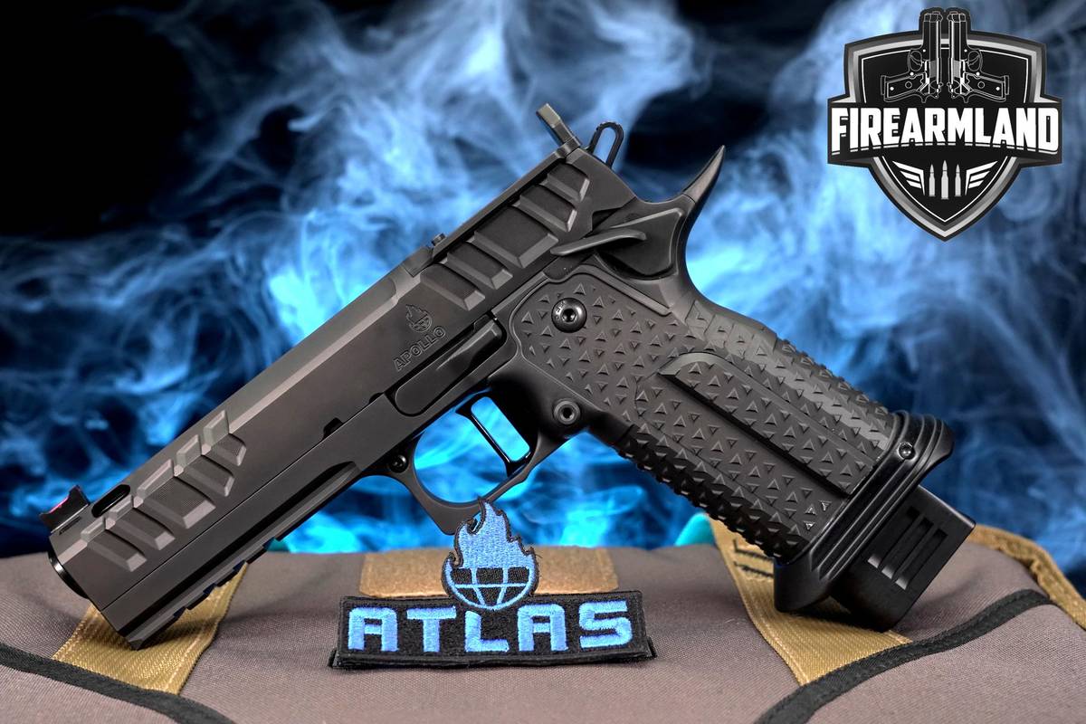 ATLAS Gunworks Apollo V2 Perfect Zero 9mm 1911 2011 4.6" +2 MAGS & OG CASE