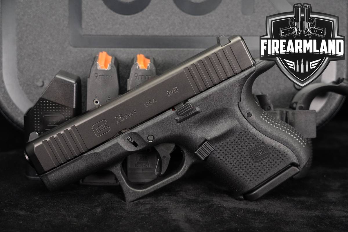 Glock 26 Gen5 G26 Gen 5 9mm 3.43" +3 MAGS & ORIG CASE