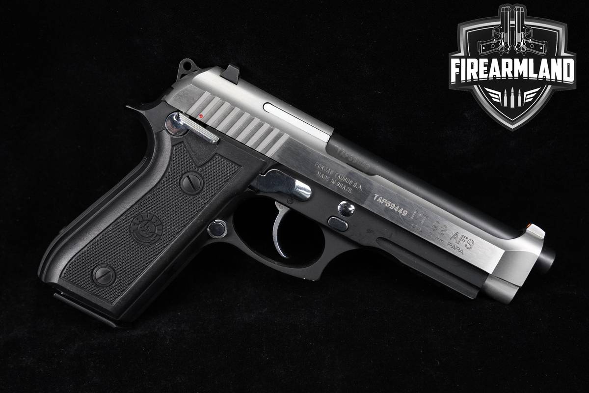 Taurus PT 92 AFS 9mm 5" Two-Tone Black & Silver DA/SA PT92 +ORIG BOX