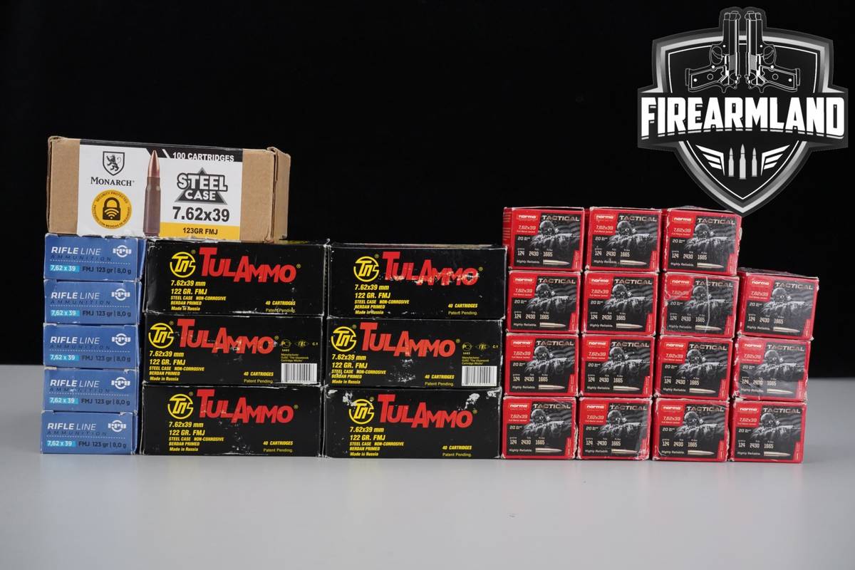 740 RDS! 7.62x39 Ammo 7.62 762