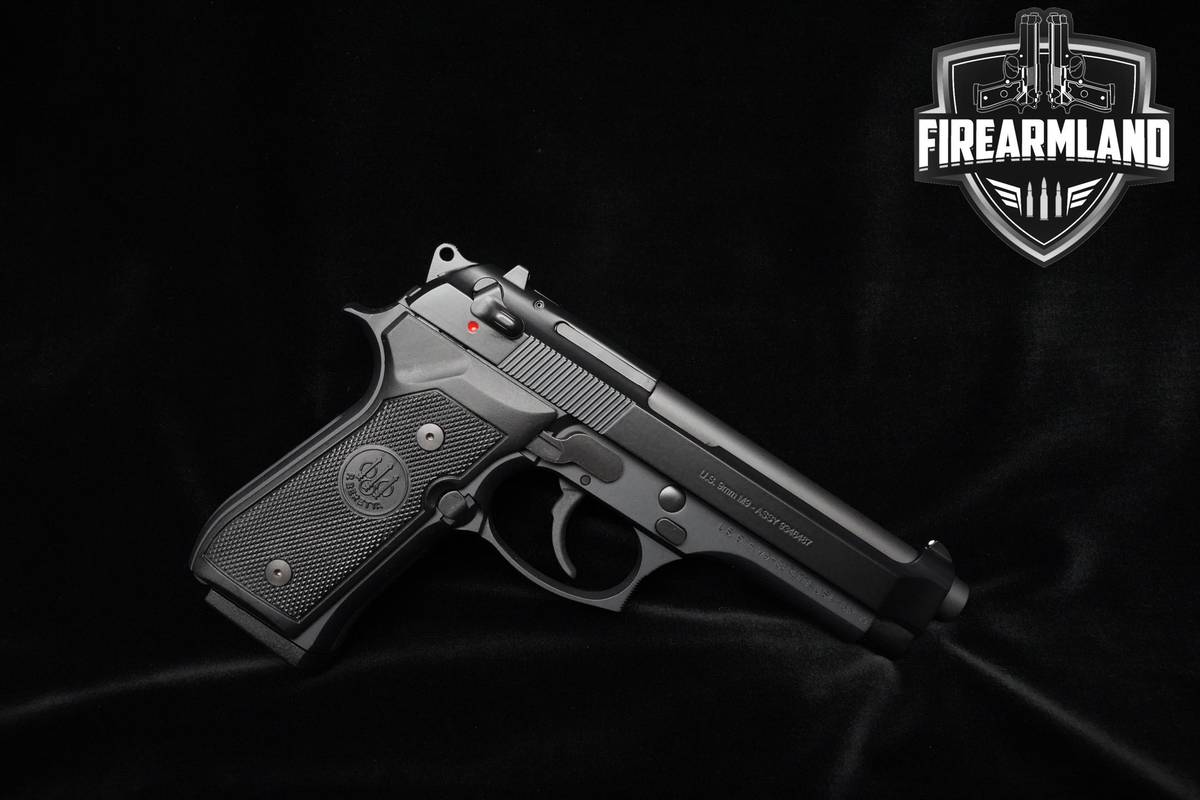 Beretta M9 Commercial 9mm 4.9" Black Bruniton Beretta-M9 2 MAGS & ORIG CASE