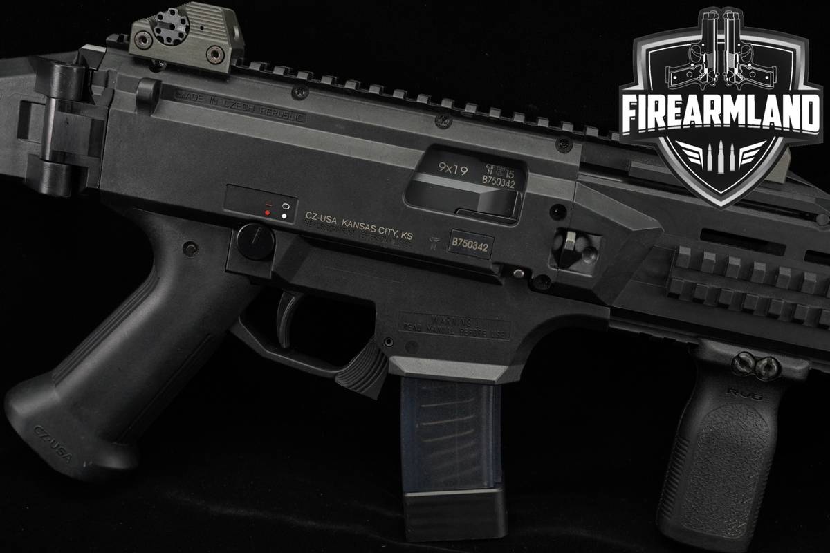 SBR CZ Scorpion EVO 3 S1 9mm 7.72" PORTED COMP +5 MAGS