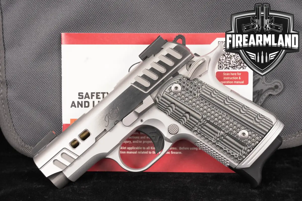 Kimber Micro 9 Rapide Dawn 9mm 1911 Silver KimPro II Micro9 +ORIG CASE