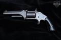 1866 Smith & Wesson (S&W) Number One-and-a-Half Old Model .32 Rimfire Blued in Good Condition Image 2