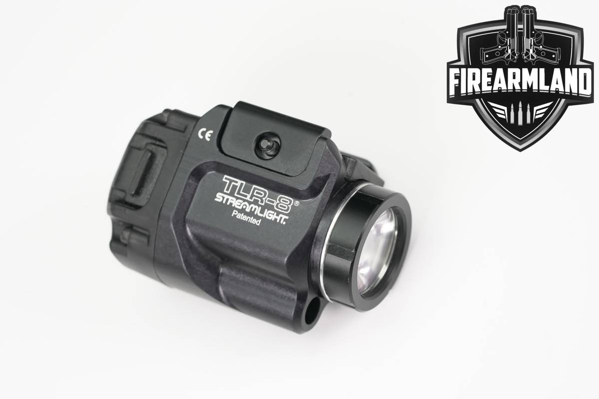Streamlight TLR-8 500 Lumens & 5,000 Candela Red Laser Weapon Light TLR8