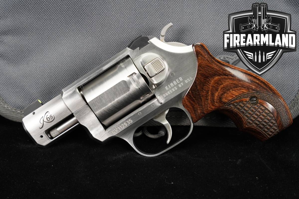 Kimber K6s DASA 357 Magnum 2" Brushed Stainless K6 S +ORIG CASE