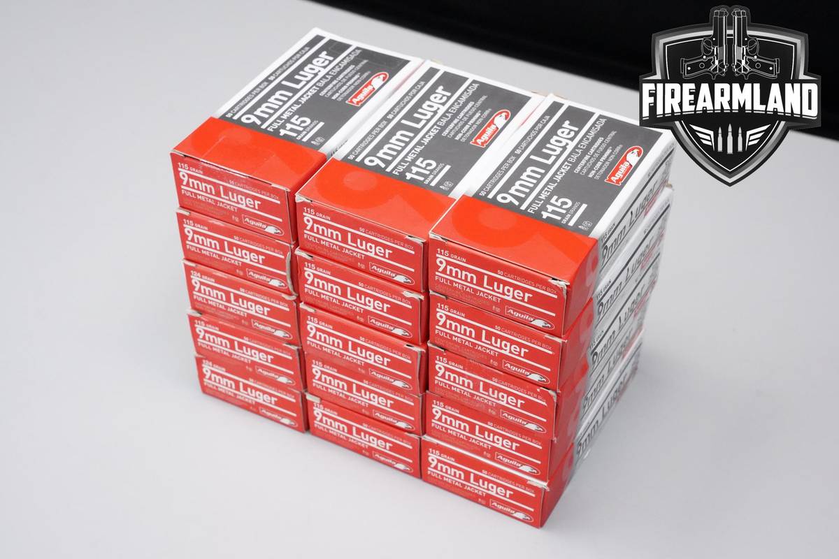9mm Ammo 9x19mm 9mm-Luger 750 ROUNDS