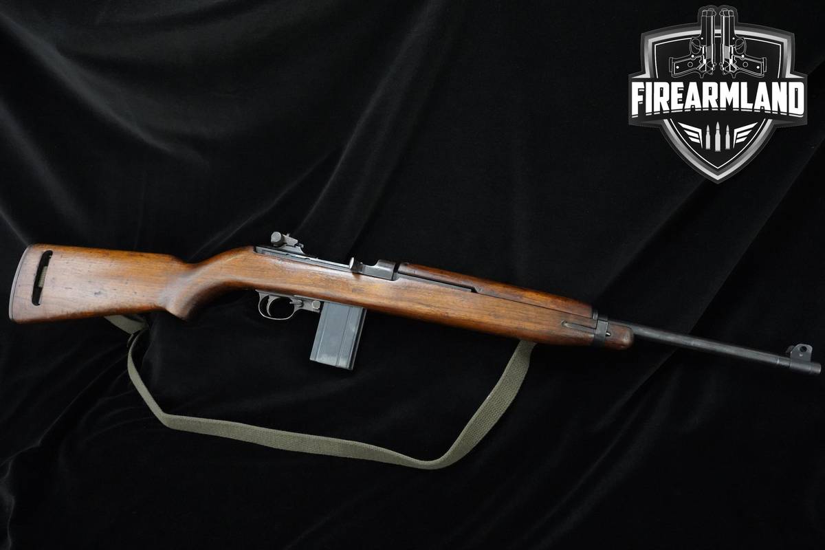 WW2 1942 Winchester M1 Carbine 30 Carbine 18" Blued Winchester WWII +2 MAGS